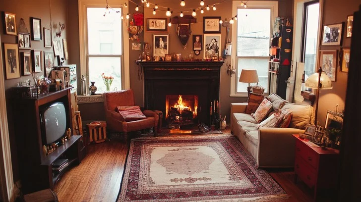 17 Cozy Vintage Living Room Ideas