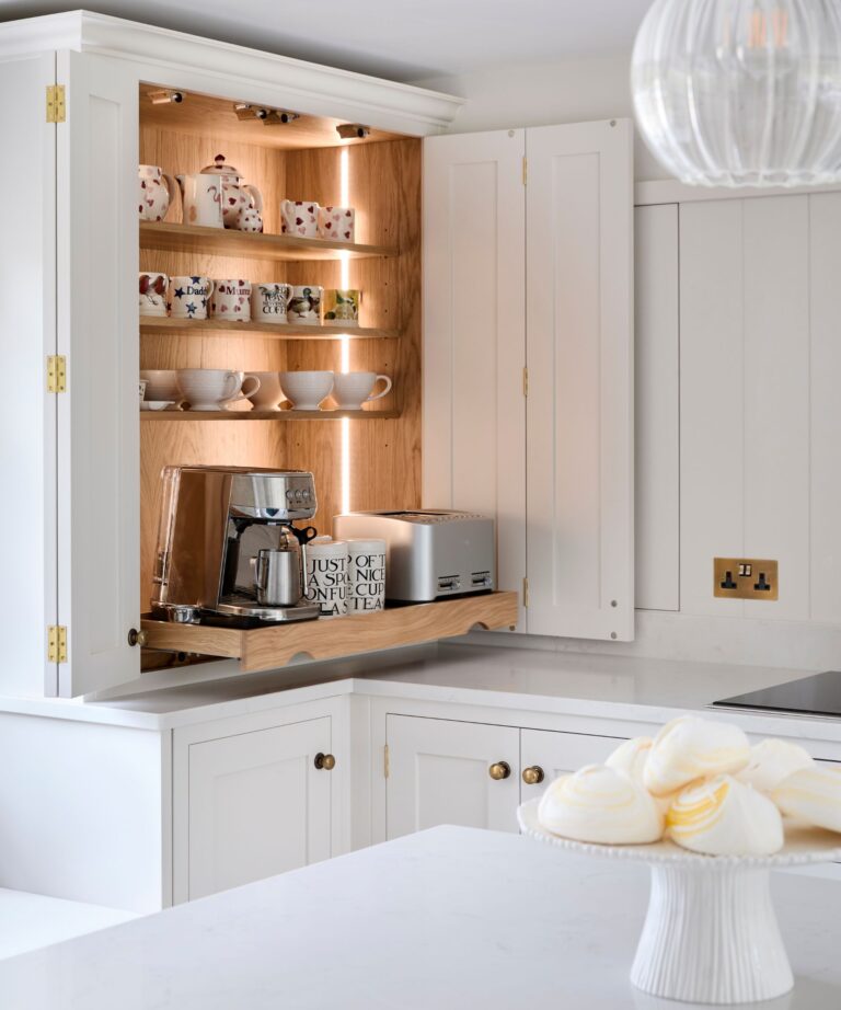 24 Butler’s Pantry Ideas for Coffee Bars, Wine Storage, and Hidden Appliances