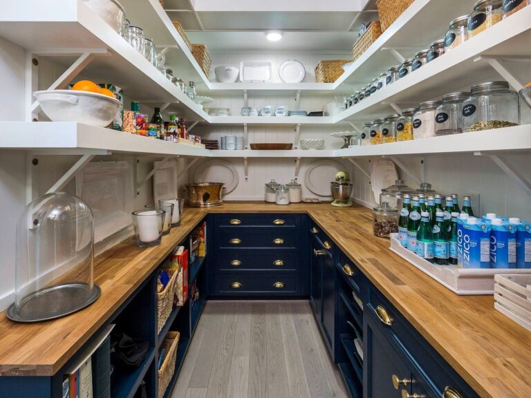 21 Walk In Pantry Ideas That Maximize Storage and Style Beautifully
