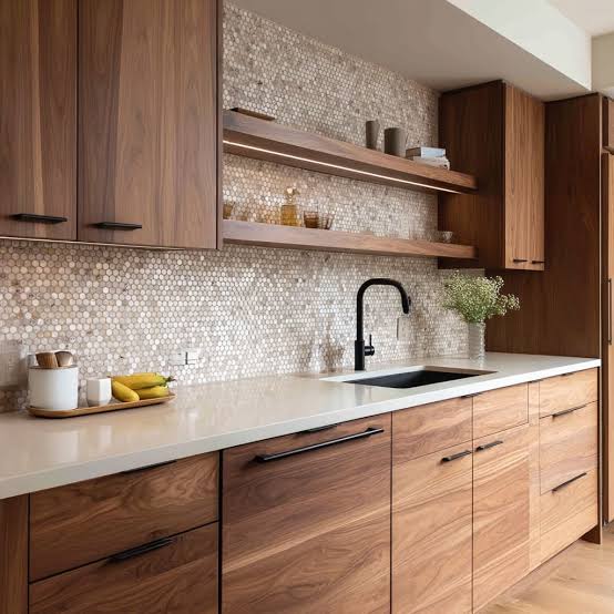 23 Kitchen Backsplash Ideas Brown Cabinets That Bring Style And Function Together
