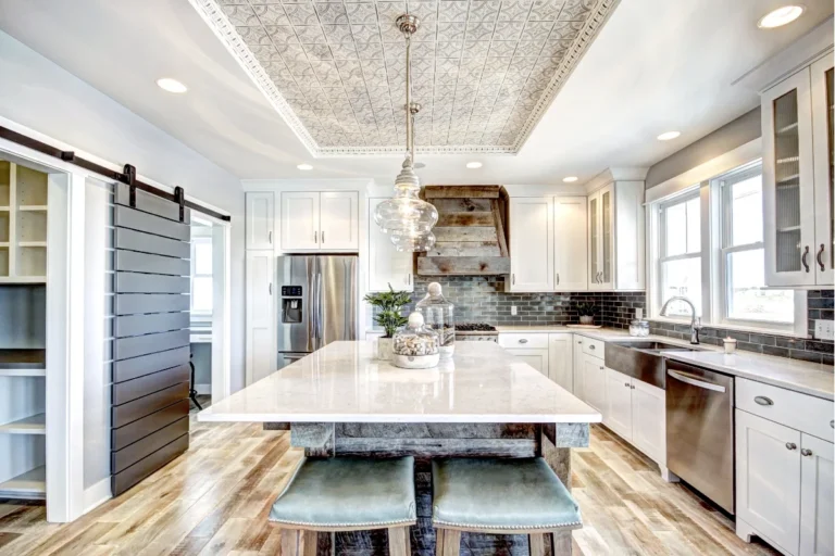 22 Kitchen Ceiling Ideas To Make Your Space Feel More Inviting